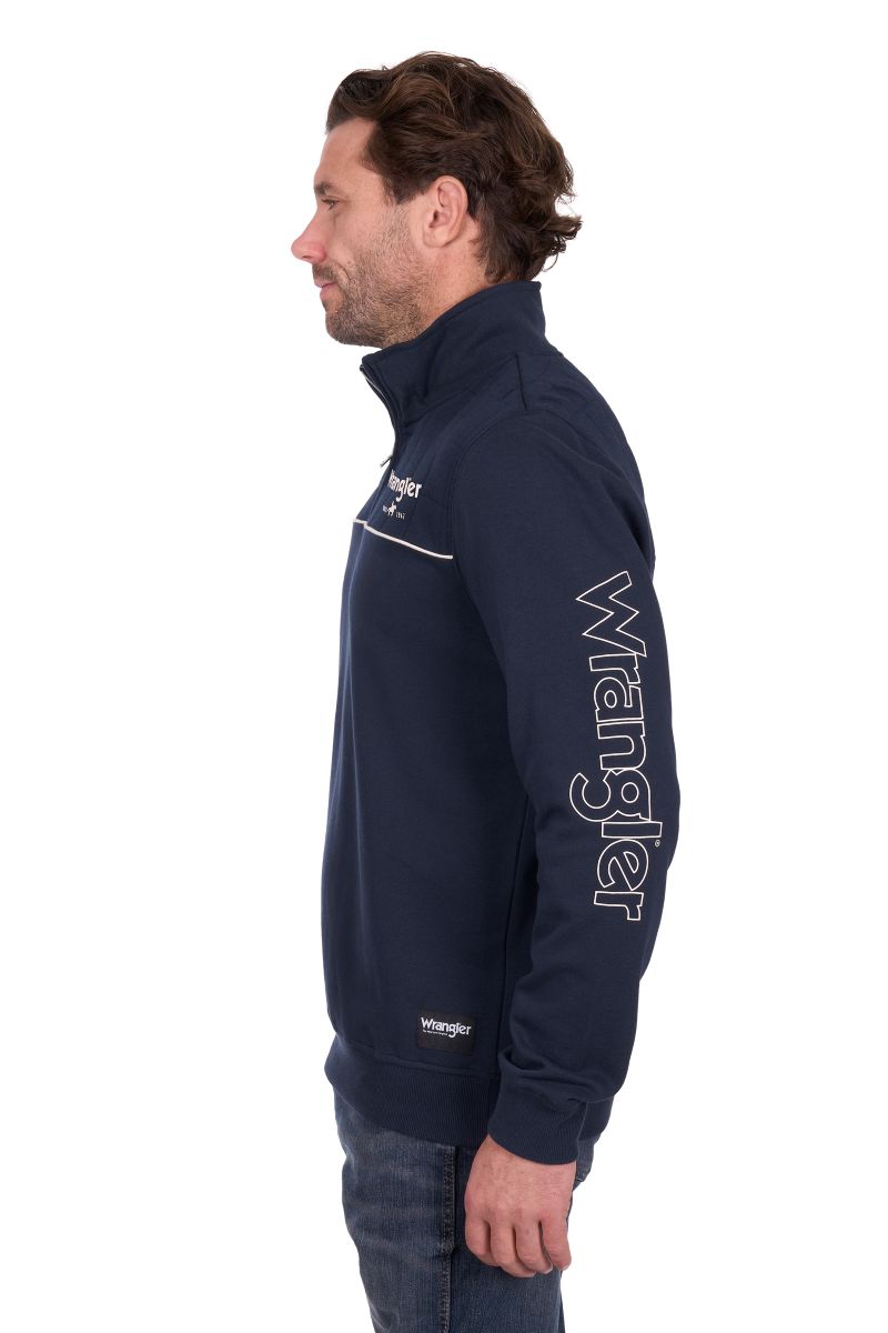 Wrangler Mens Dale 1/4 Zip Pullover [sz:m]
