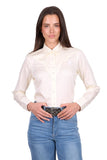 Wrangler Womens Bridget Western Ls Shirt [sz:8]