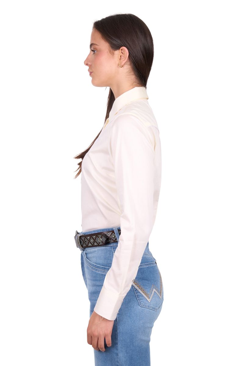 Wrangler Womens Bridget Western Ls Shirt [sz:8]