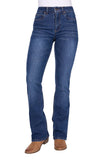 Wrangler Womens Laura Hi Rise Bootcut Bailey Jean 34" [sz:1]