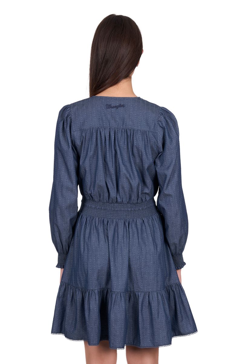 Wrangler Womens Melissa Ls Dress [sz:8]