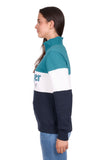 Wrangler Womens Dana 1/4 Zip Pullover [sz:8]