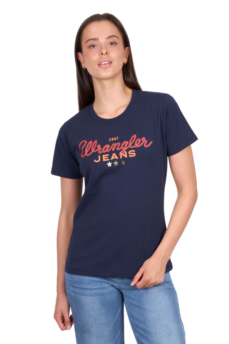 Wrangler Womens Piper Ss Tee [sz:10]