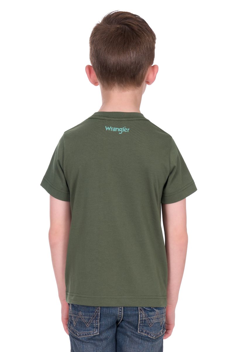 Wrangler Boys Carlos Ss Tee [sz:4]