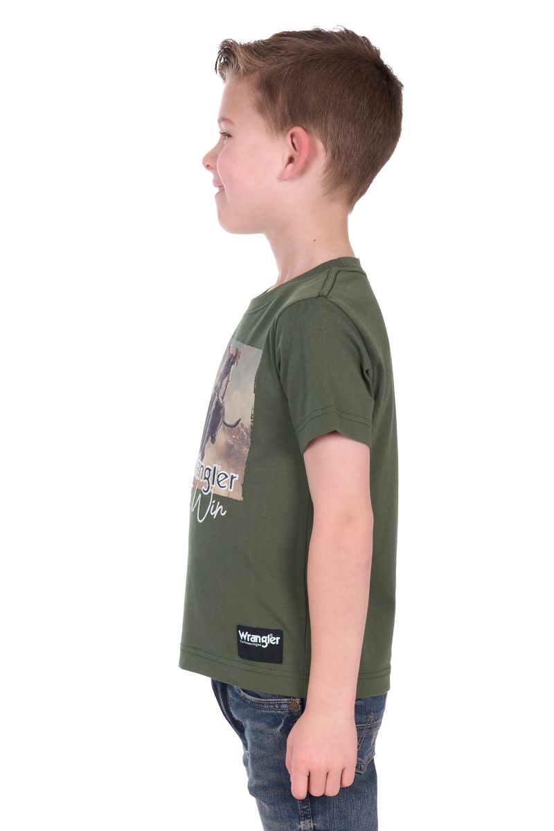 Wrangler Boys Carlos Ss Tee [sz:4]
