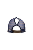 Wrangler Francis High Profile Ponytail Trucker Cap