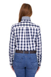 Thomas Cook Womens Tamara Ls Shirt - Navy/white [sz:8]