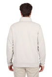 Thomas Cook Mens Vic Reversible 1/4 Zip Jumper - Black/oat Marle [sz:s]