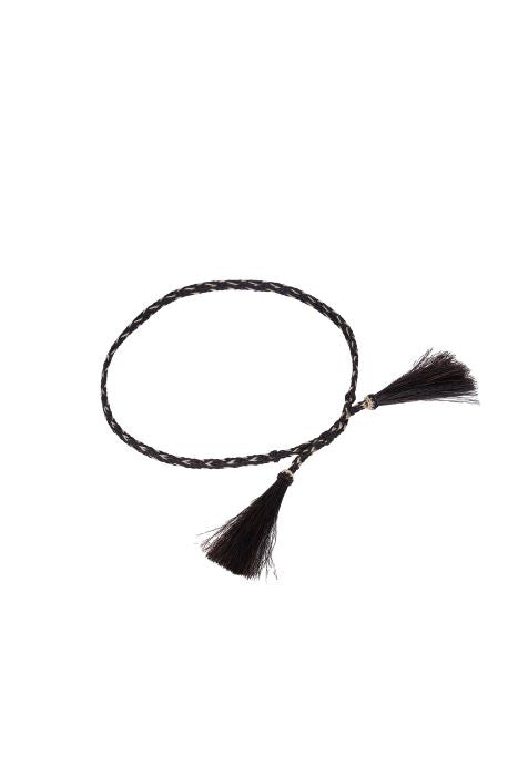 Wrangler Horsehair Hat Band - Black [sz:2]