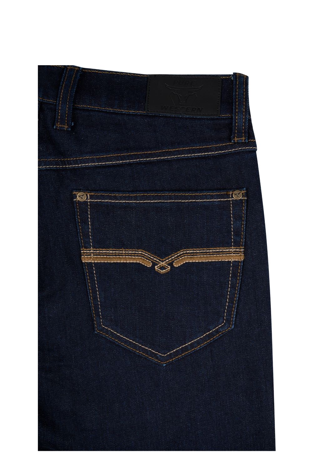 Pure Western Mens Hawkins Straight Jean 34l [sz:30]