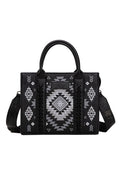 Wrangler Talia Aztec Crossbody Bag - Black