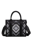 Wrangler Talia Aztec Crossbody Bag - Black