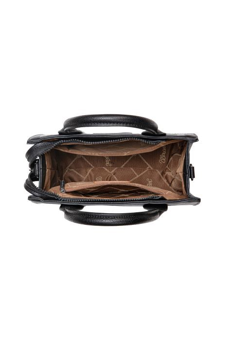 Wrangler Talia Aztec Crossbody Bag - Black