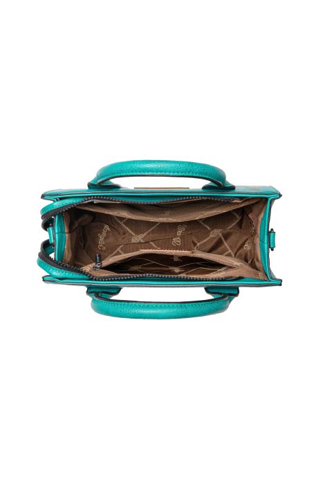 Wrangler Talia Aztec Crossbody Bag - Turquoise