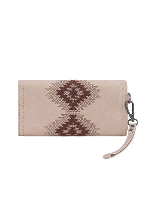 Wrangler Harper Aztec Wallet - Beige