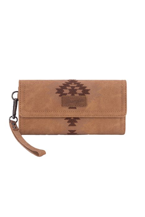 Wrangler Harper Aztec Wallet - Tan