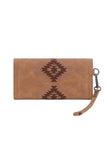 Wrangler Harper Aztec Wallet - Tan