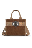 Wrangler Feature Buckle Crossbody Bag - Tan