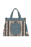 Wrangler Lucia Buckle Handle Bag - Blue