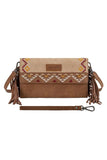 Wrangler Indiana Wallet Clutch Bag - Tan