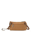 Wrangler Embroidered Aztec Fringe Wrist - Tan