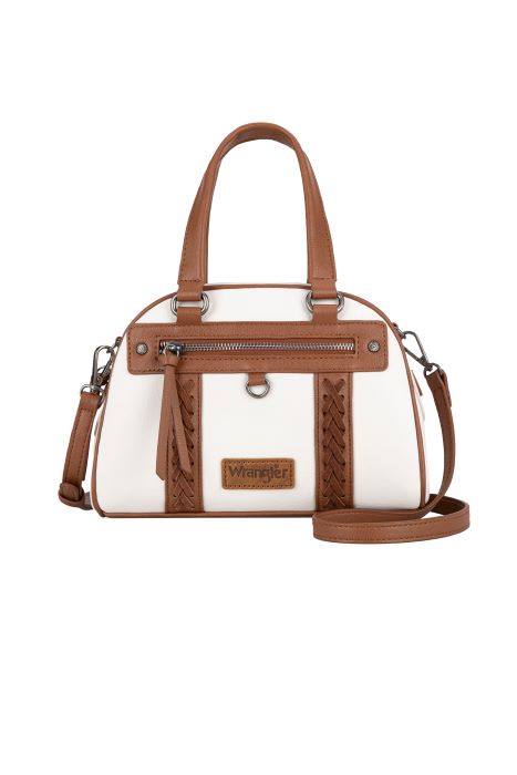 Wrangler Whipstitch Crossbody Bag - Beige