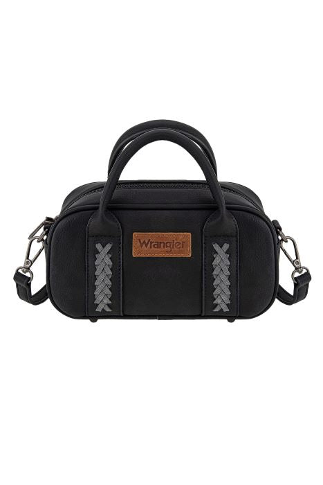 Wrangler Whipstitch Mini Crossbody Bag - Black