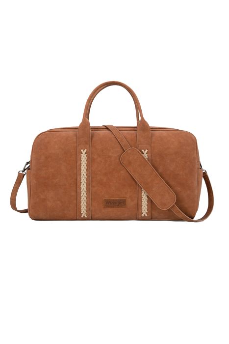Wrangler Whipstitch Duffle Bag - Tan