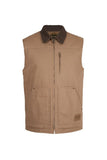 Hardslog Mens Canvas Vest - Mushroom [sz:l]