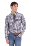 Pure Western Mens George Long Sleeve Shirt [sz:xs]