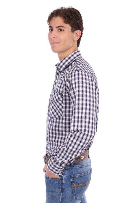 Pure Western Mens George Long Sleeve Shirt [sz:xs]
