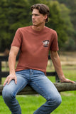 Pure Western Mens Joey Ss Tee [sz:xs]