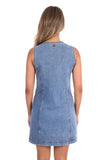 Pure Western Womens Natasha Sl Dress [sz:8]