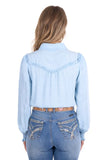 Pure Western Womens Daniela Long Sleeve Shirt [sz:8]