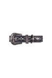 Pure Western Carey Dog Collar - Black [sz:xs]
