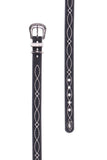 Pure Western Carey Dog Collar - Black [sz:xs]