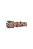 Pure Western Carey Dog Collar - Tan [sz:xs]