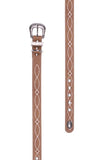 Pure Western Carey Dog Collar - Tan [sz:xs]