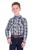Pure Western Boys Todd Ls Shirt [sz:4]