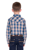 Pure Western Boys Todd Ls Shirt [sz:4]