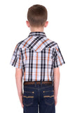 Pure Western Boys Terry Ss Shirt [sz:4]