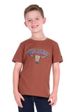 Pure Western Boys Chris Ss Tee [sz:4]
