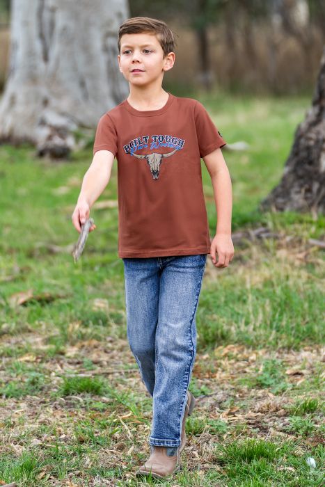 Pure Western Boys Chris Ss Tee [sz:4]