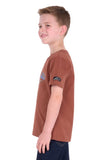 Pure Western Boys Chris Ss Tee [sz:4]