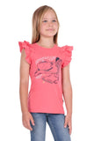 Pure Western Girls Alira Ss Tee [sz:4]
