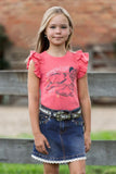 Pure Western Girls Alira Ss Tee [sz:4]