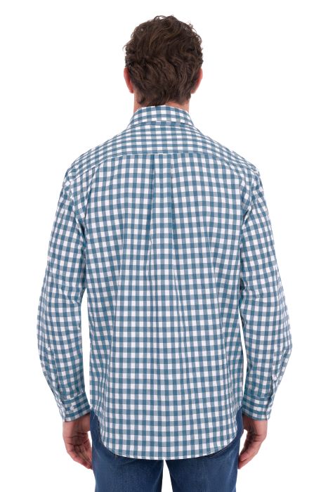 Hard Slog Mens River 1/2 Plkt Ls Shirt [sz:xs]