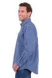 Hard Slog Mens Wyatt 1/2 Plkt Ls Shirt [sz:xs]