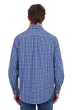 Hard Slog Mens Wyatt 1/2 Plkt Ls Shirt [sz:xs]