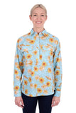 Hard Slog Wmns Sunday 1/2 Plkt Ls Shirt [sz:8]